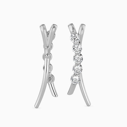 Fates Solitaire Diamond Earring