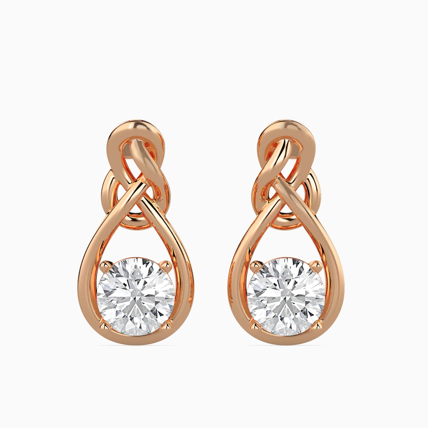 Natty Diamond Solitaire Earring