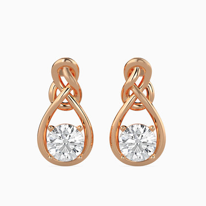 Natty Diamond Solitaire Earring