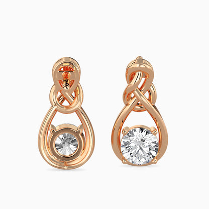 Natty Diamond Solitaire Earring