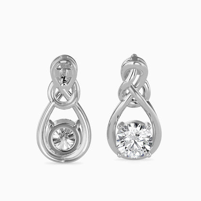 Natty Diamond Solitaire Earring