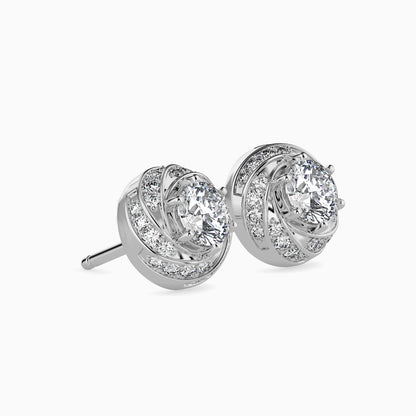 Heavenly Gem Solitaire Earring