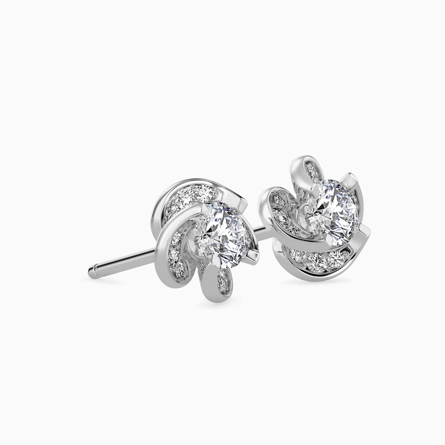 Piec Solitaire Diamond Earring