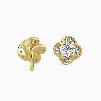 Piec Solitaire Diamond Earring