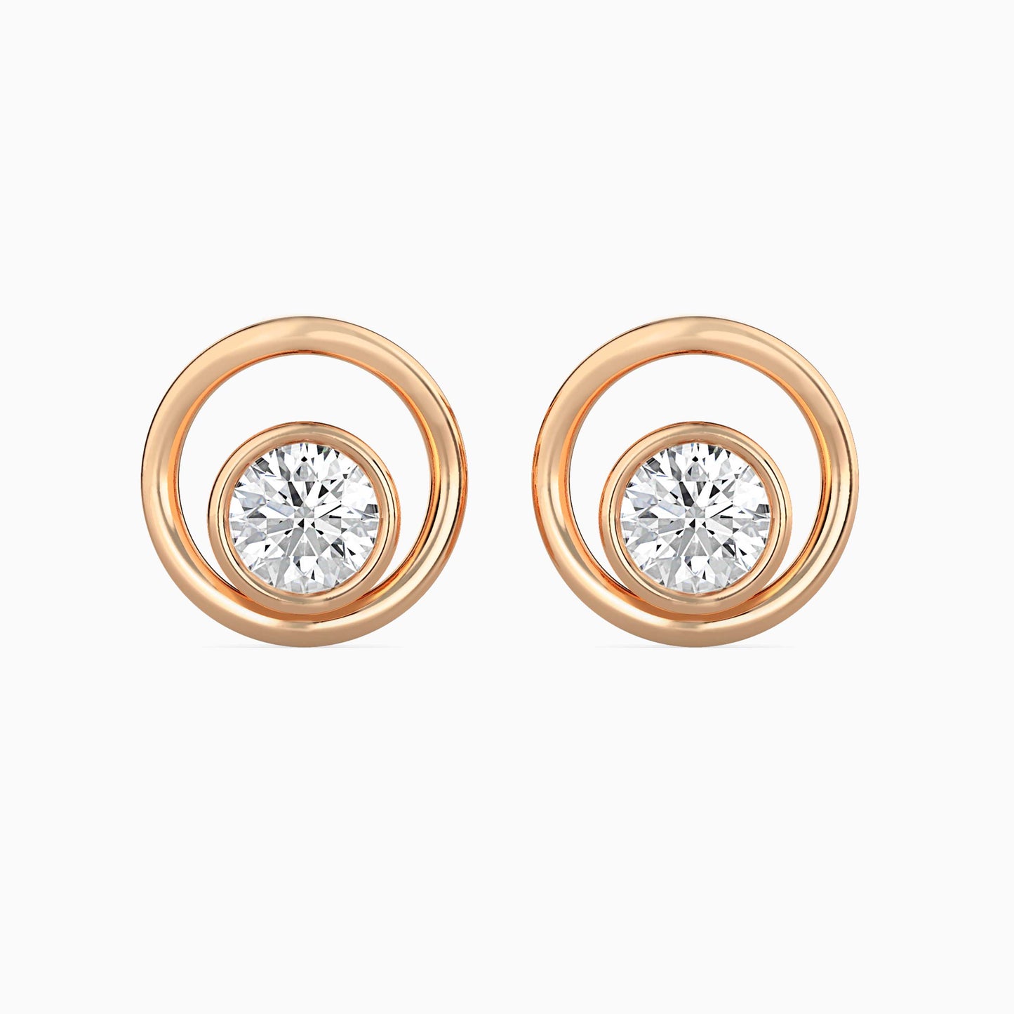 Bestia Diamond Solitaire Earring