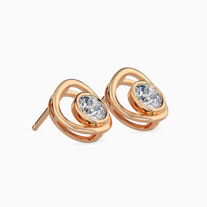 Bestia Diamond Solitaire Earring