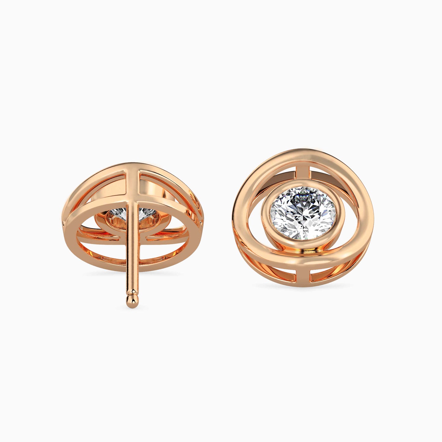 Bestia Diamond Solitaire Earring