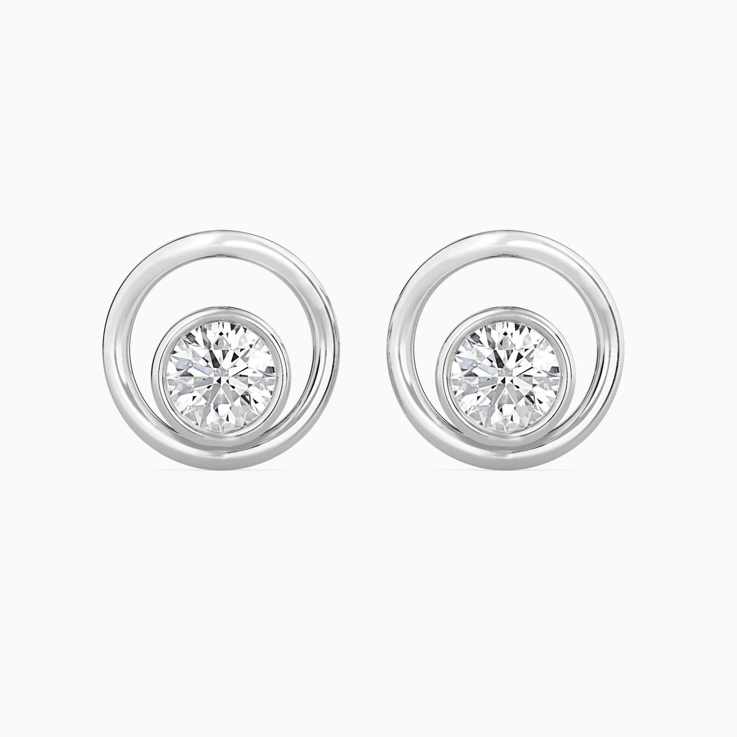 Bestia Diamond Solitaire Earring