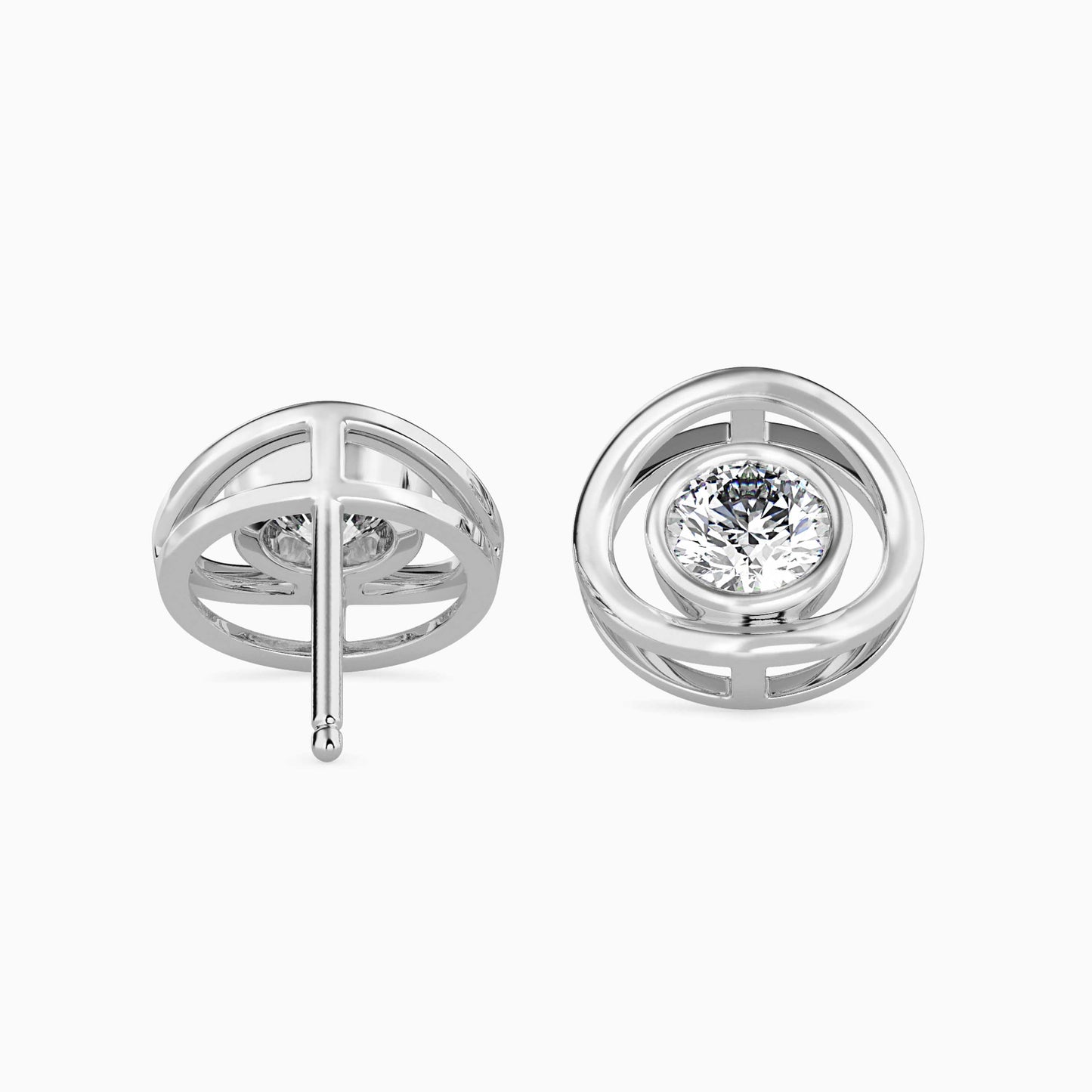 Bestia Diamond Solitaire Earring