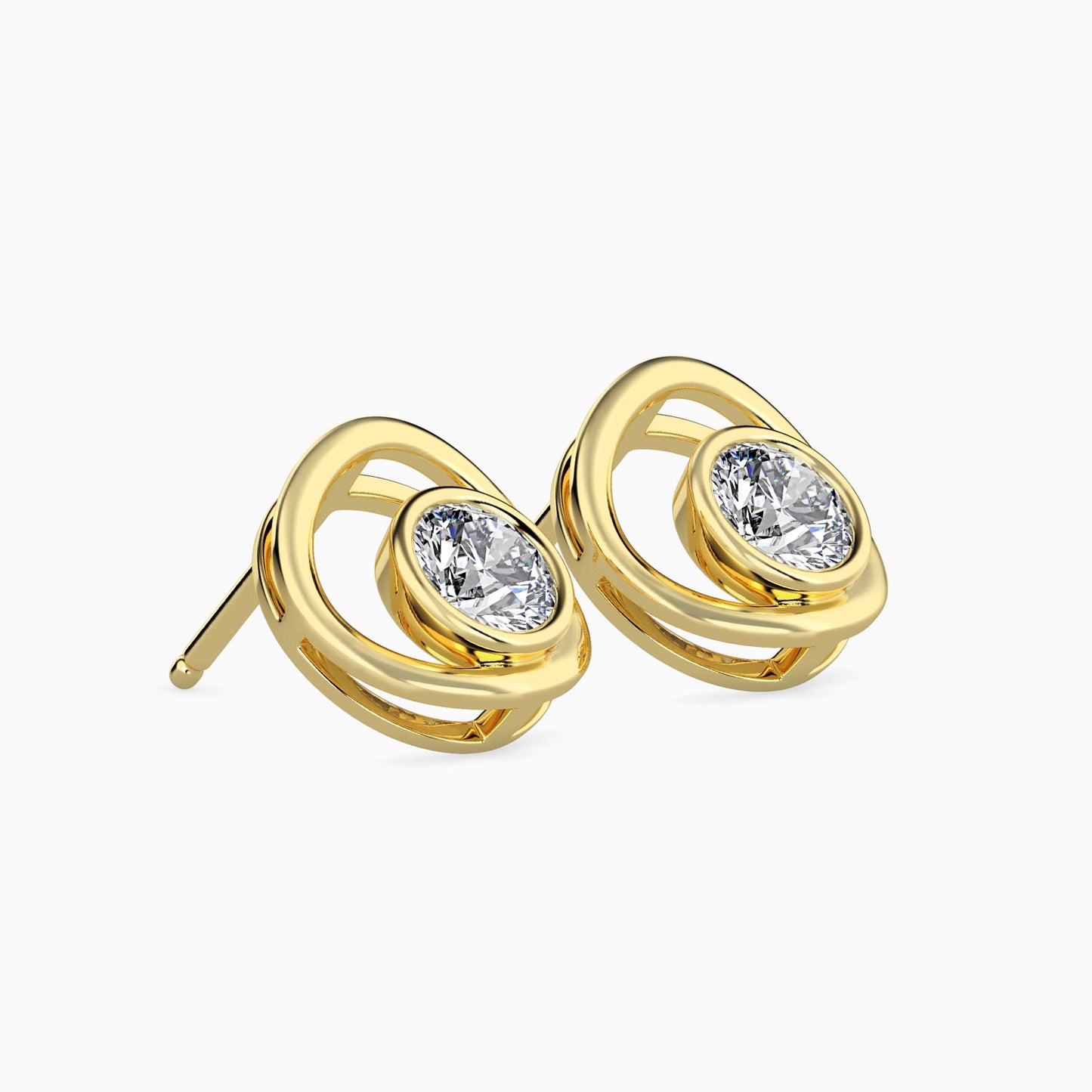 Bestia Diamond Solitaire Earring