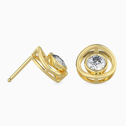 Bestia Diamond Solitaire Earring