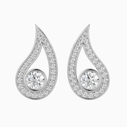 Trybik Diamond Solitaire Earring