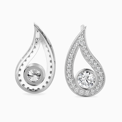 Trybik Diamond Solitaire Earring