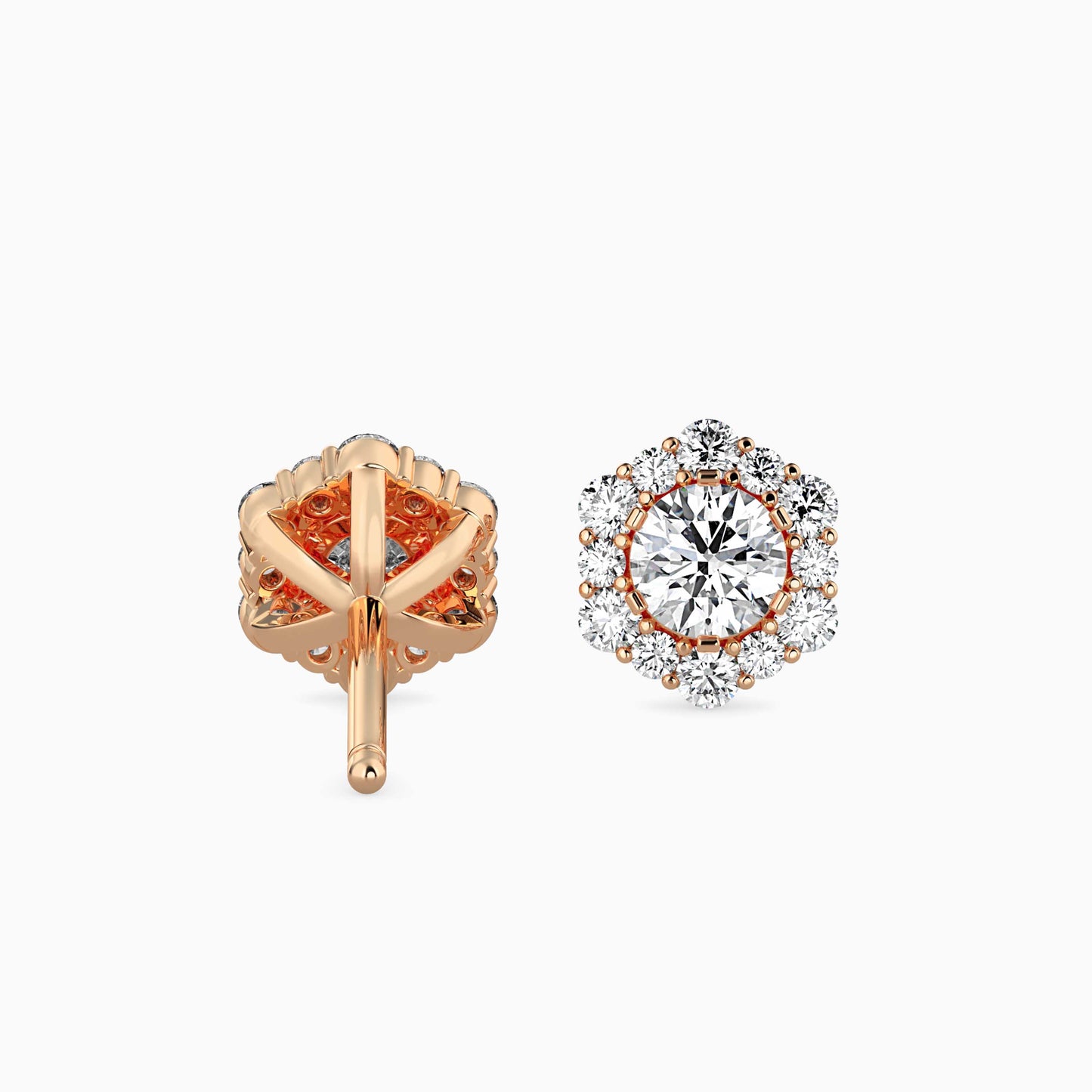 Gaston Diamond Solitaire Earring