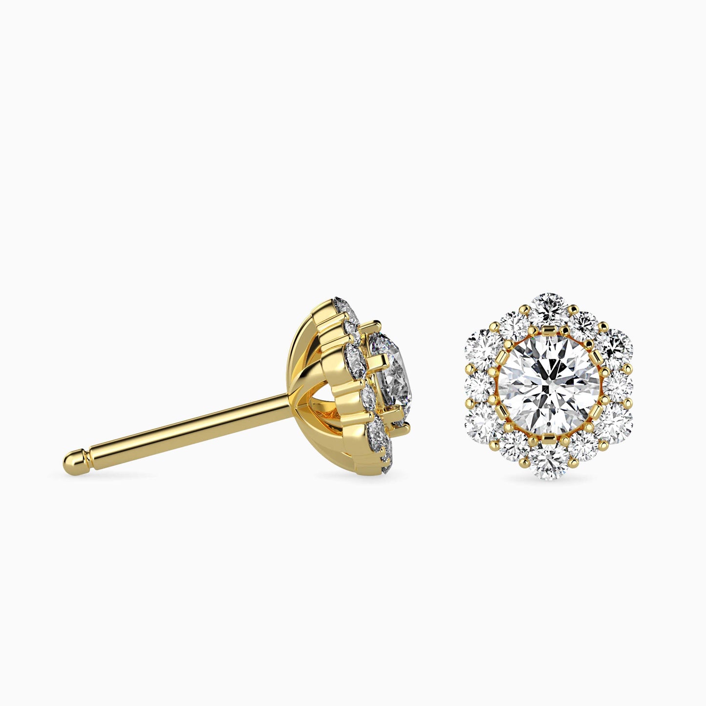 Gaston Diamond Solitaire Earring