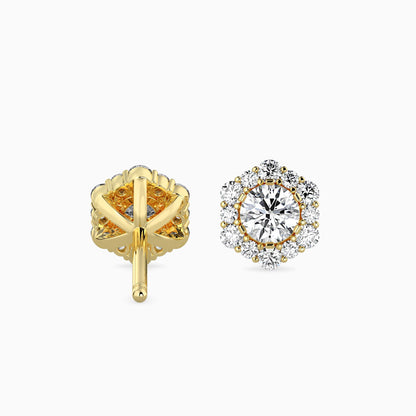 Gaston Diamond Solitaire Earring