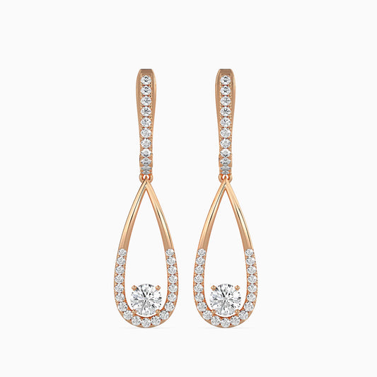 Scuttle Diamond Solitaire Earring