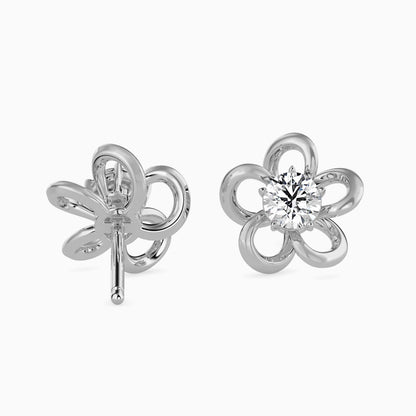 Adella Solitaire Diamond Earring