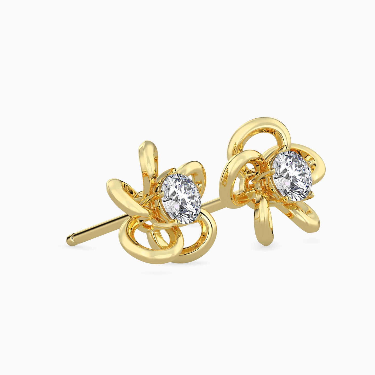 Adella Solitaire Diamond Earring