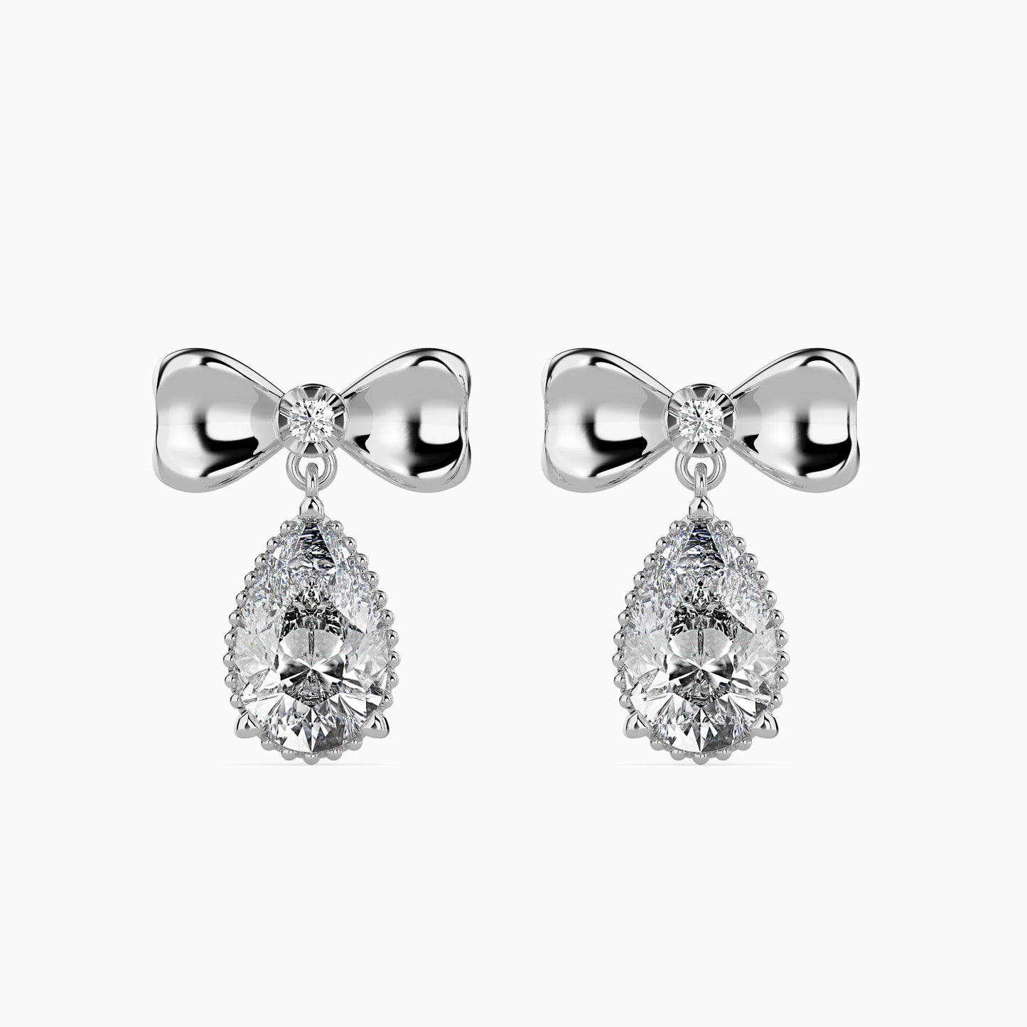 Attina Solitaire Diamond Earring