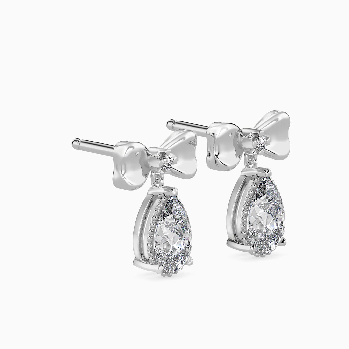 Attina Solitaire Diamond Earring