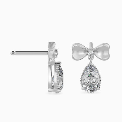 Attina Solitaire Diamond Earring