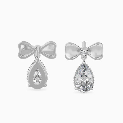 Attina Solitaire Diamond Earring