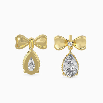 Attina Solitaire Diamond Earring