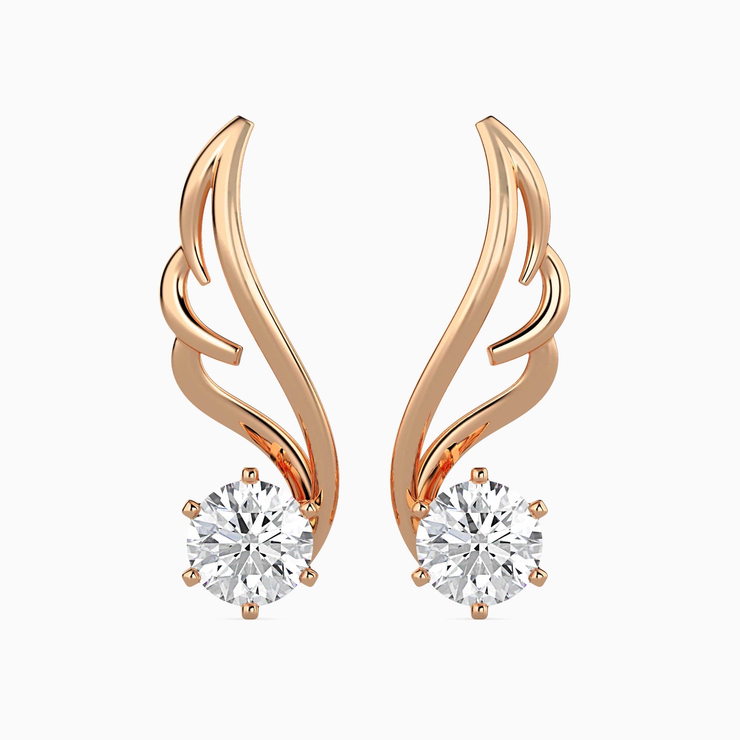 Orville Diamond Solitaire Earring