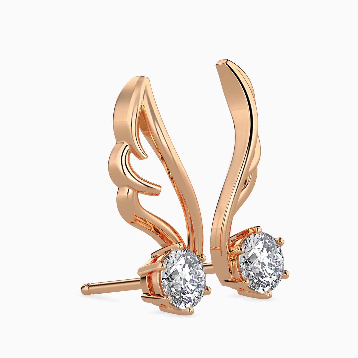 Orville Diamond Solitaire Earring