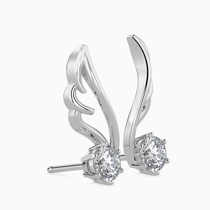 Orville Diamond Solitaire Earring