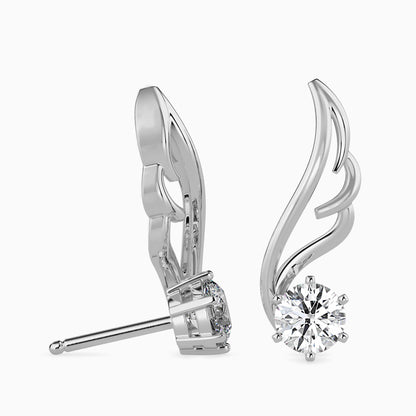 Orville Diamond Solitaire Earring