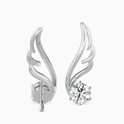 Orville Diamond Solitaire Earring