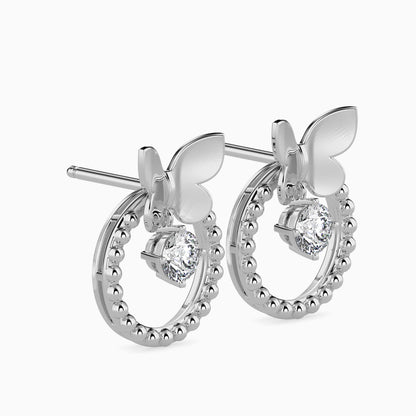 Arikara Solitaire Diamond Earring