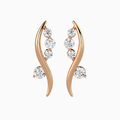 Bella Diamond Solitaire Earring