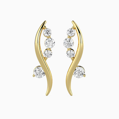 Bella Diamond Solitaire Earring