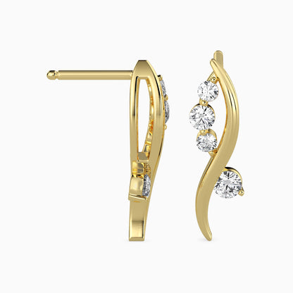 Bella Diamond Solitaire Earring