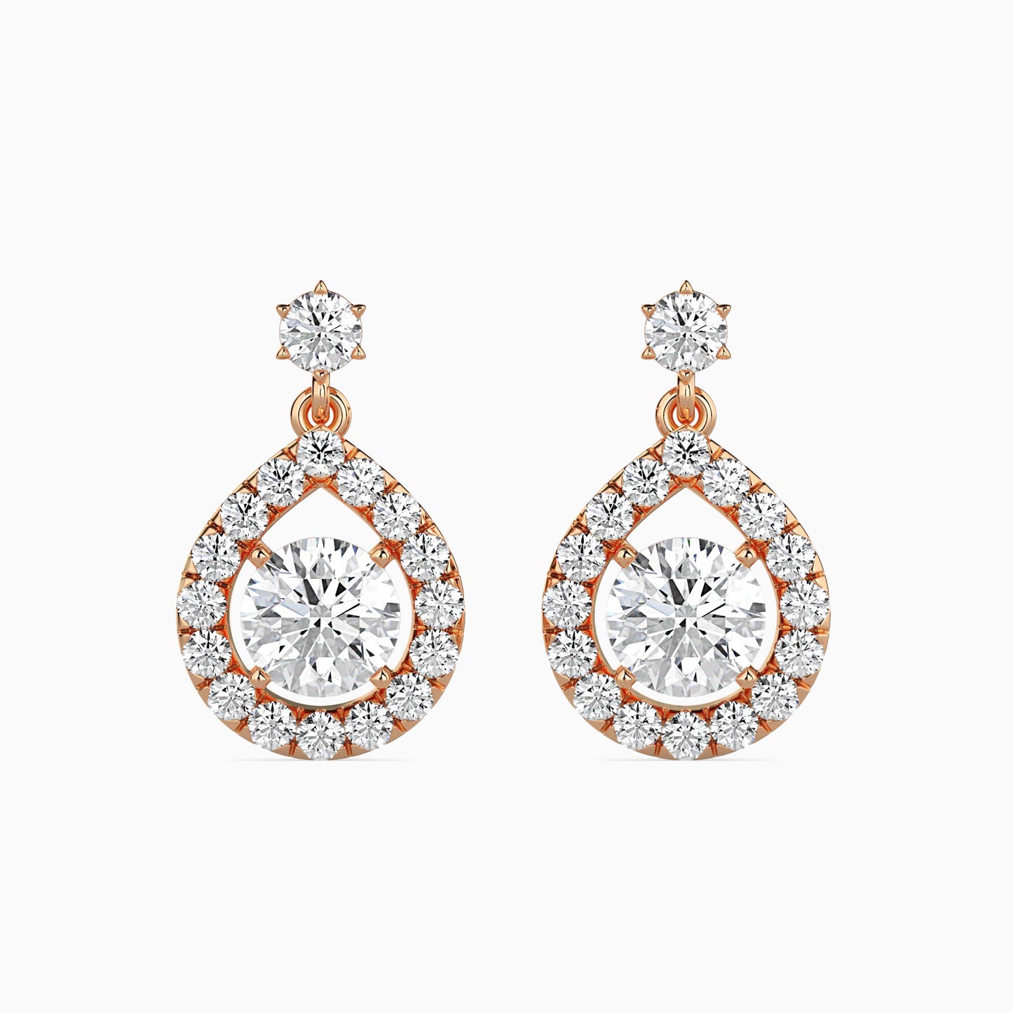 Potts Diamond Solitaire Earring