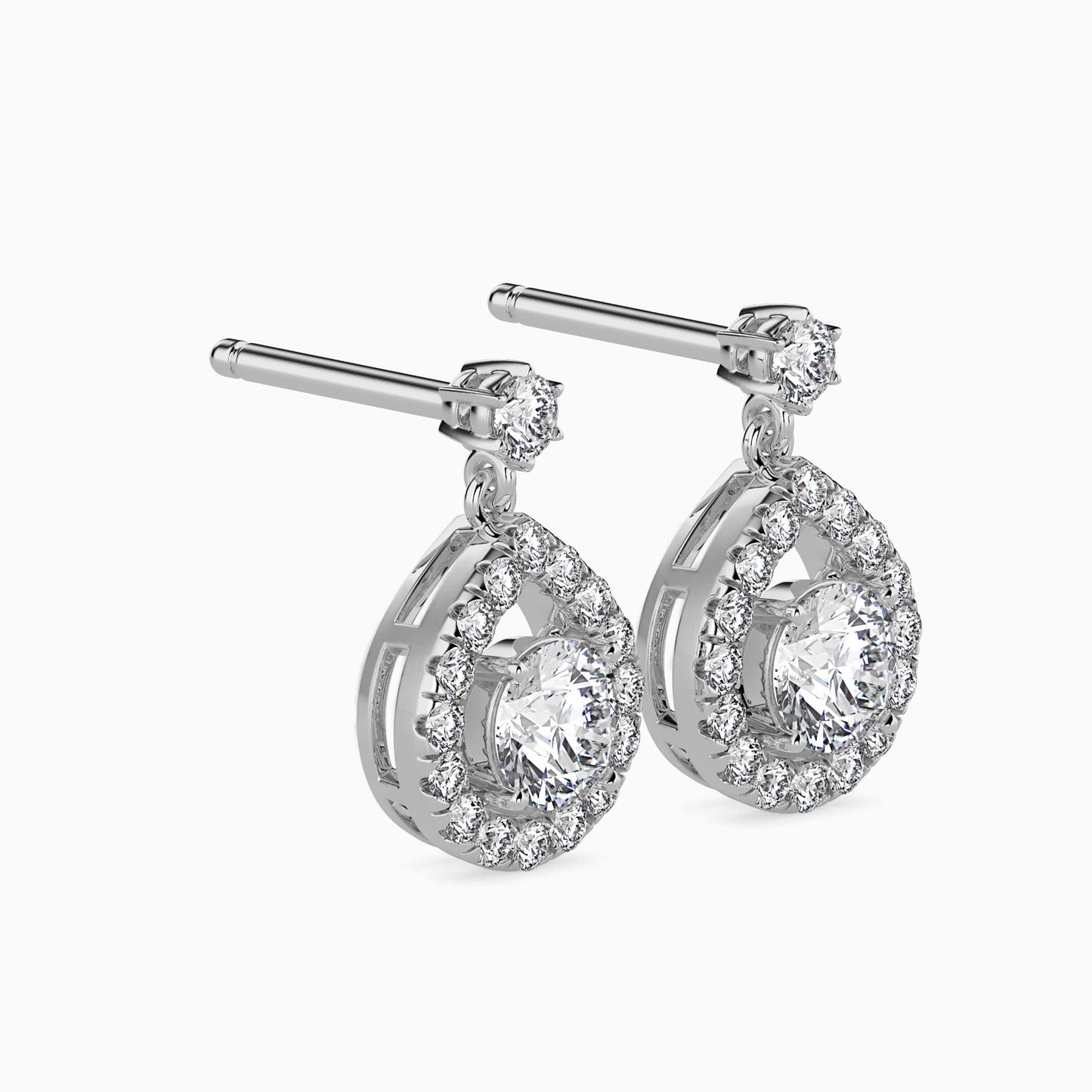 Potts Diamond Solitaire Earring