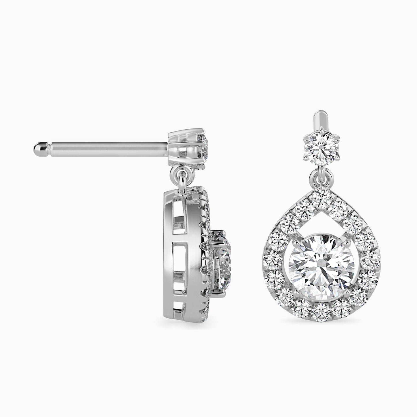 Potts Diamond Solitaire Earring