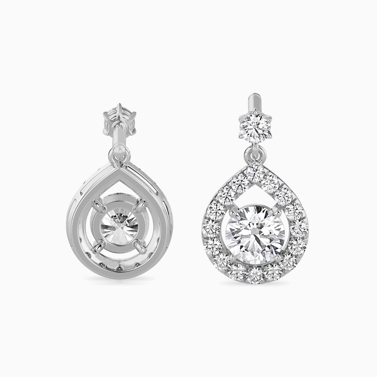 Potts Diamond Solitaire Earring