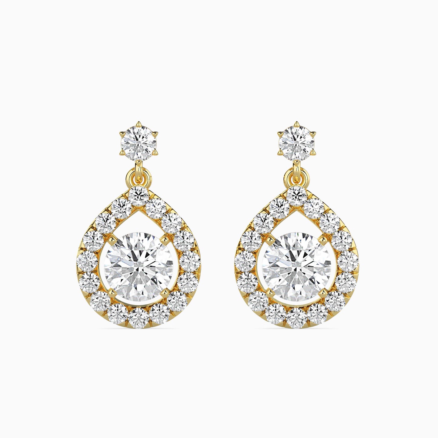 Potts Diamond Solitaire Earring