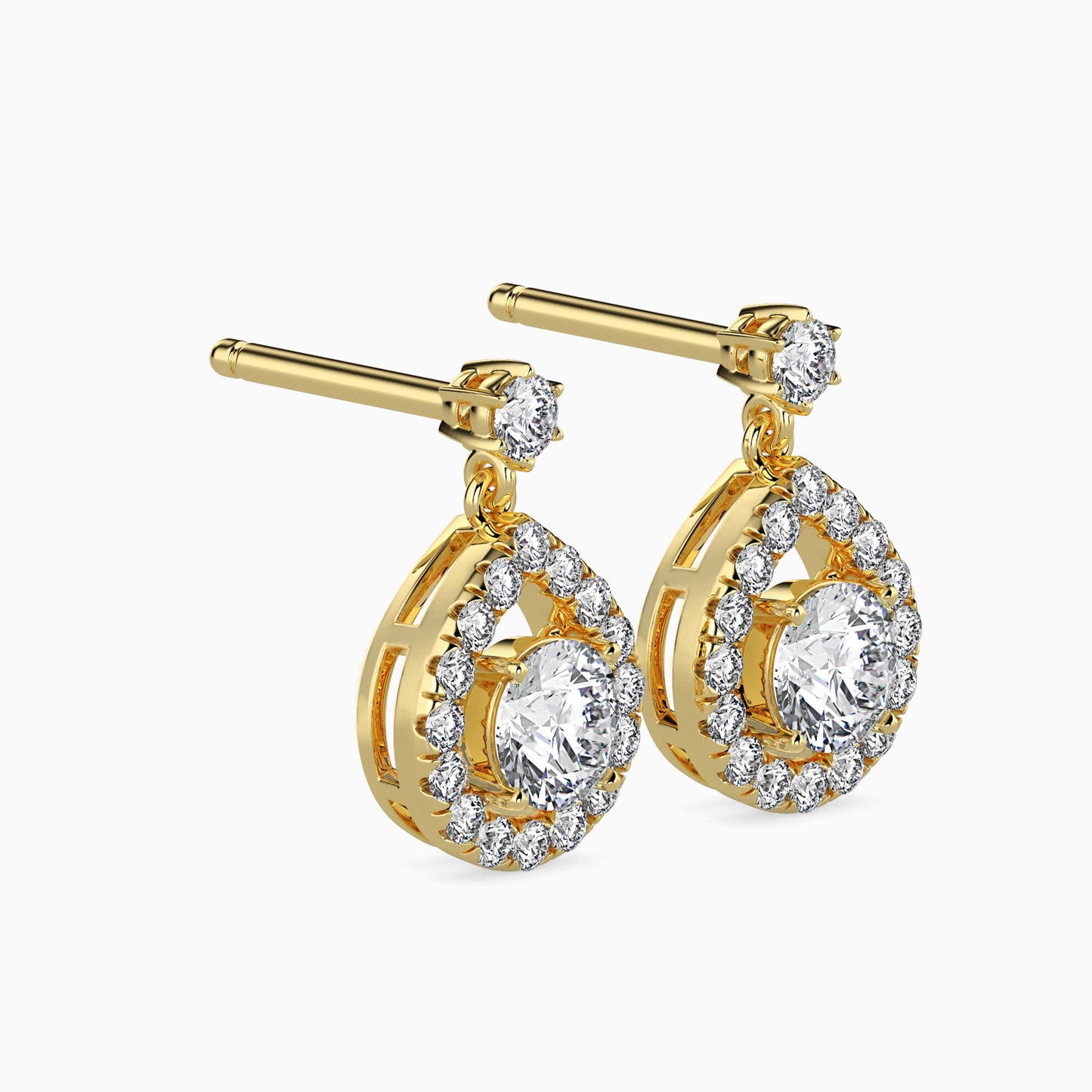 Potts Diamond Solitaire Earring