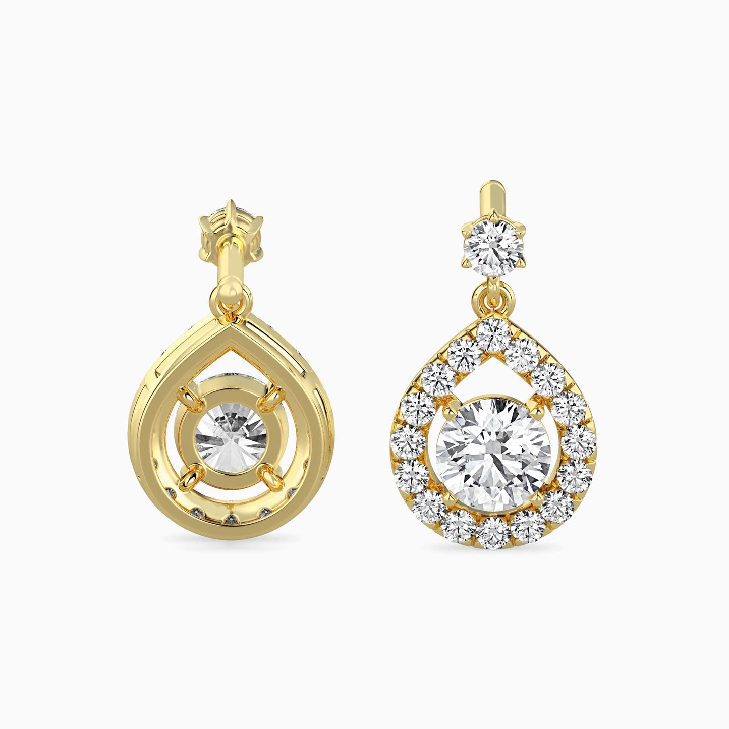 Potts Diamond Solitaire Earring