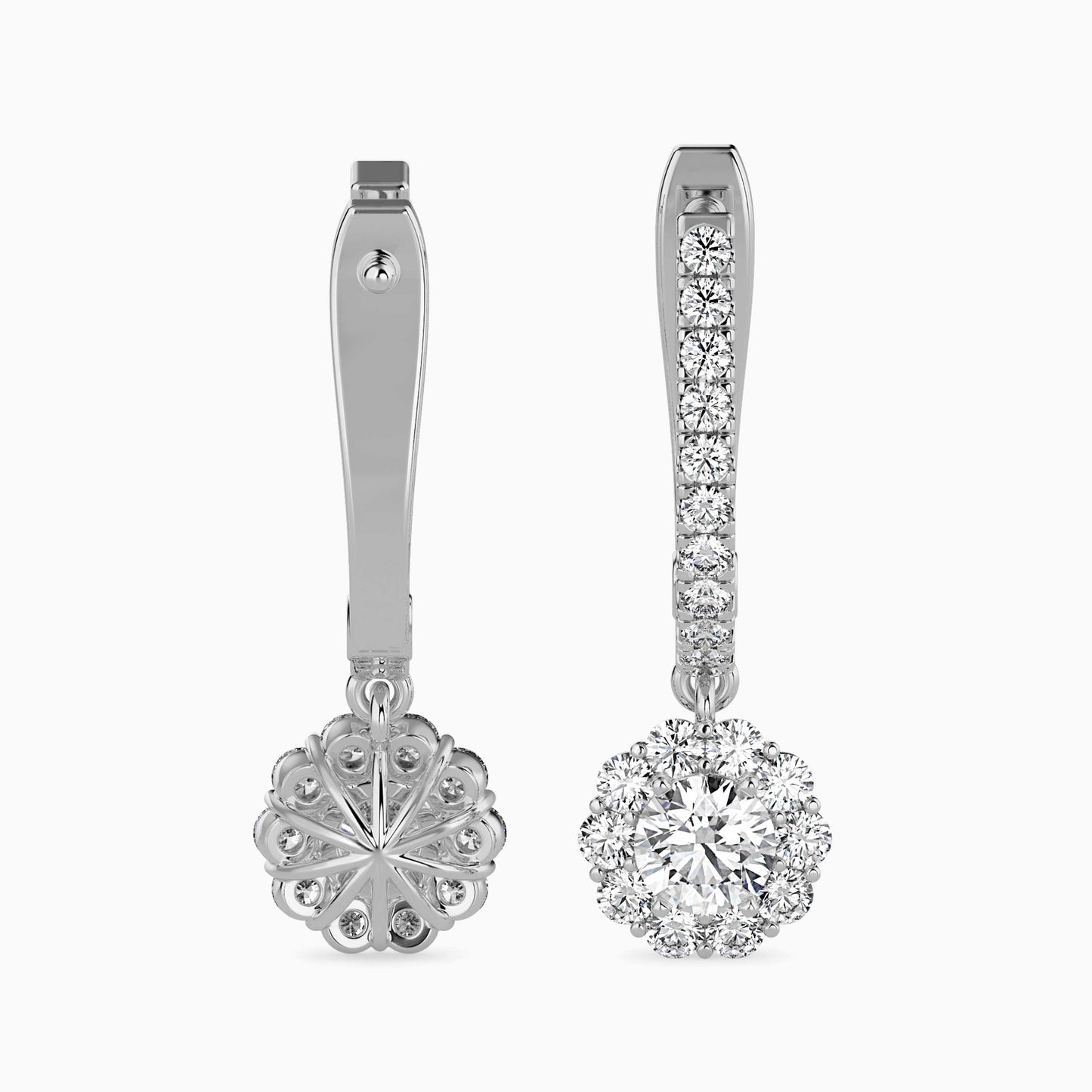 Nestor Diamond Solitaire Earring