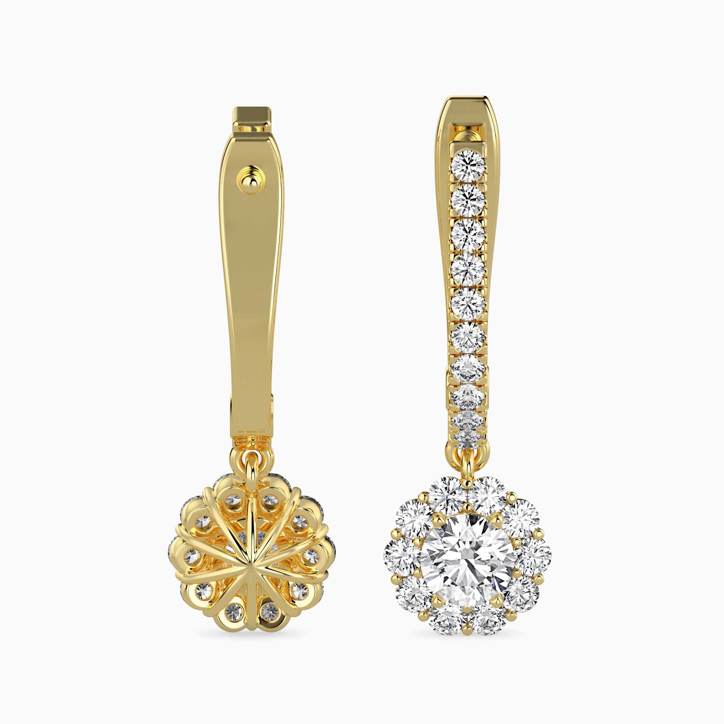 Nestor Diamond Solitaire Earring