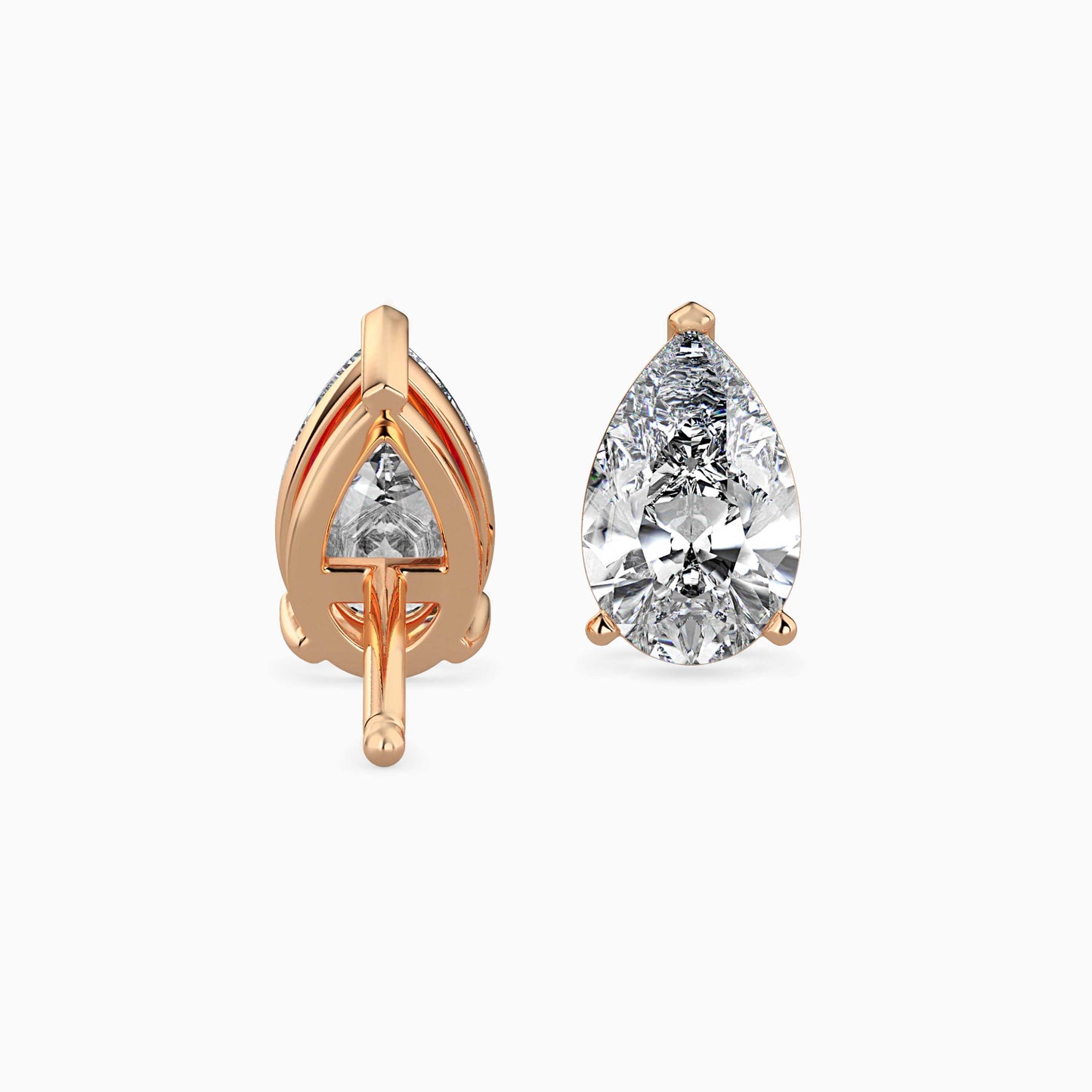 Dazzling Drops Solitaire Earring