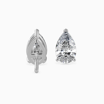 Dazzling Drops Solitaire Earring