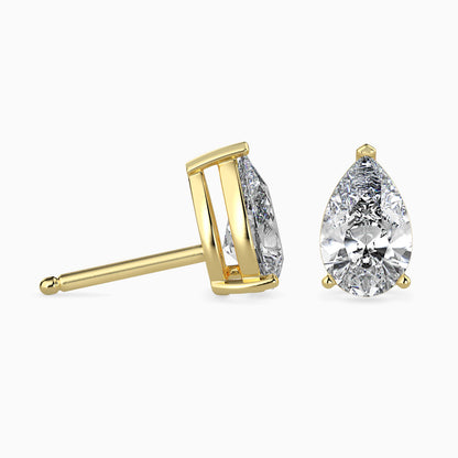 Dazzling Drops Solitaire Earring