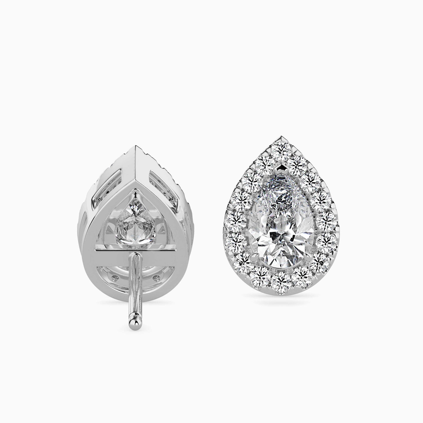 Moonlit Magic Solitaire Earring